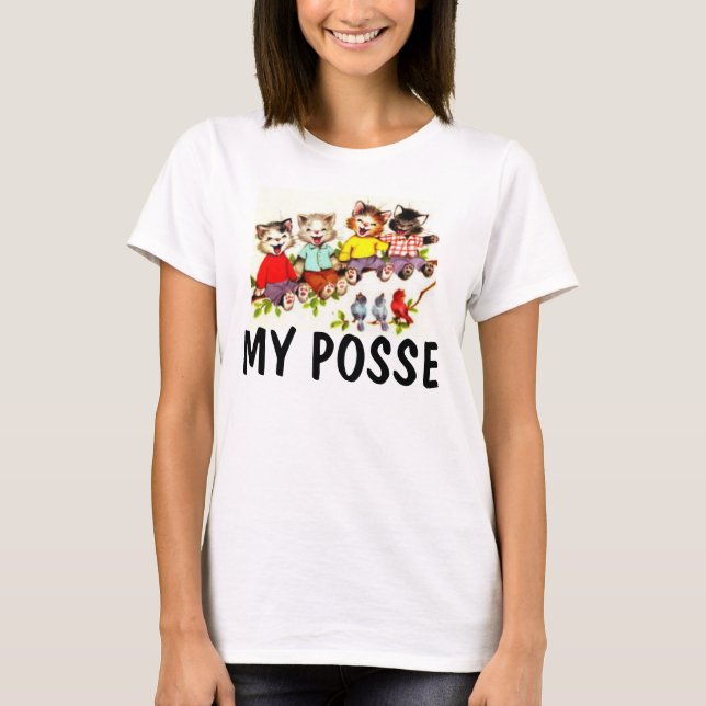 T-shirts CAT POSSE (Devant)