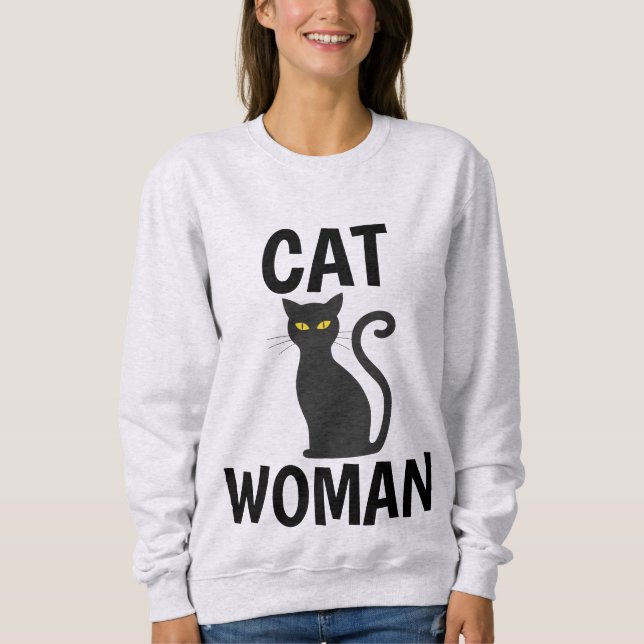 T-shirts CAT WOMAN Funny Cat (Devant)