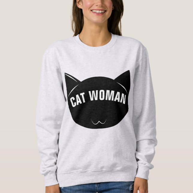 T-shirts CAT WOMAN sweatshirt (Devant)