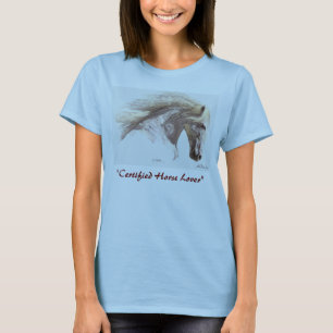T-shirts "Certified Horse Lover"