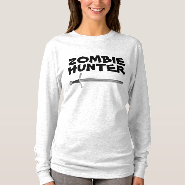 T-Shirts CHASSEUR DE ZOMBIES (Devant)