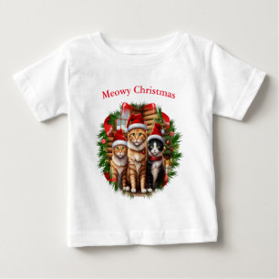 T-shirts chats de Noël
