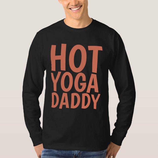 T-Shirts CHAUD YOGA DADDY HOMME (Devant)