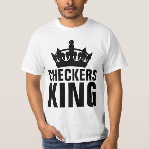 T-shirts CHECKERS KING