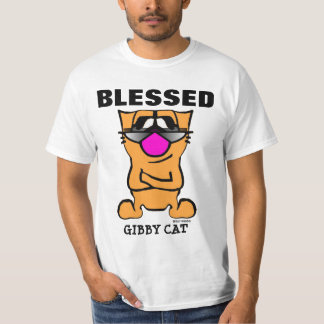 T-shirts chrétiens GIBBY CAT BLESSED