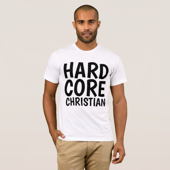 T-shirts CHRÉTIENS HARDCORE (Devant entier)