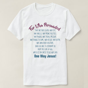 T-shirts Chrétiens Rien Ne Peut Nous Empêcher De L