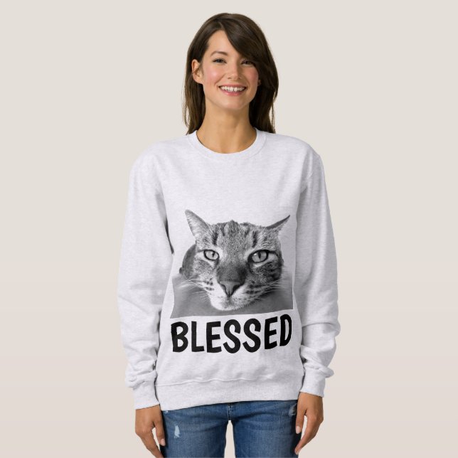 T-shirts Christian CAT, BLESSED (Devant entier)