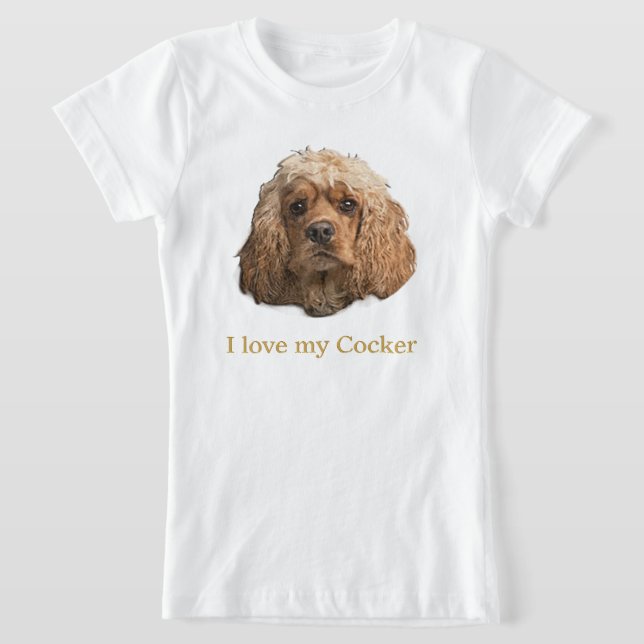 T-shirts Cocker Spaniel (Poser)