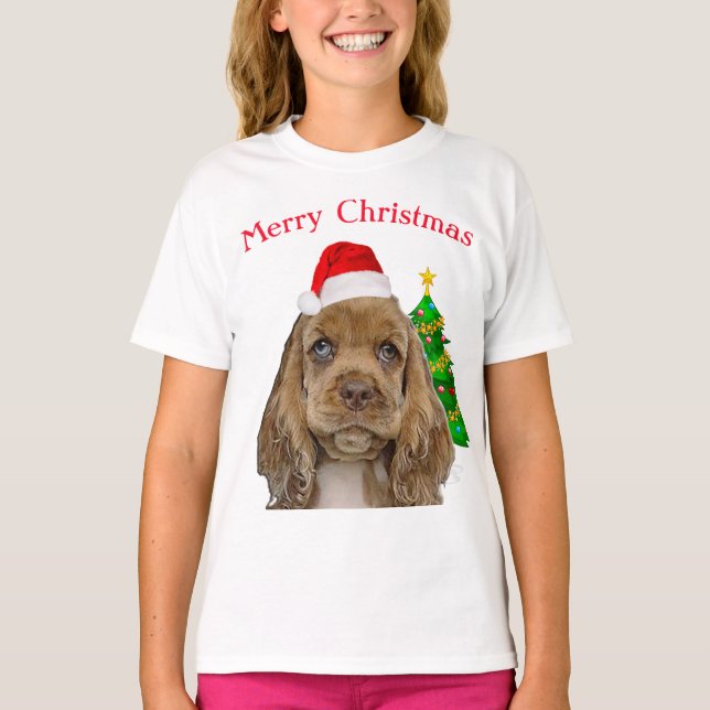 T-shirts Cocker Spaniel (Devant)