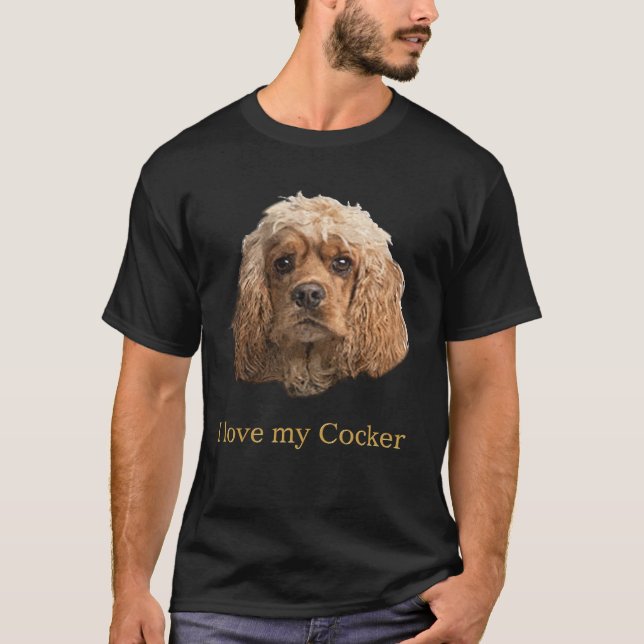 T-shirts Cocker Spaniel (Devant)