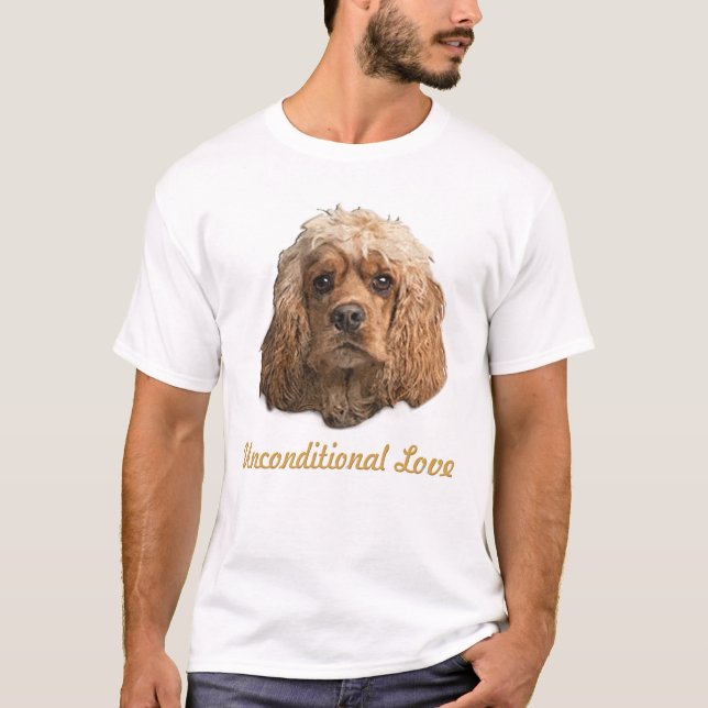 T-shirts Cocker spaniel (Devant)