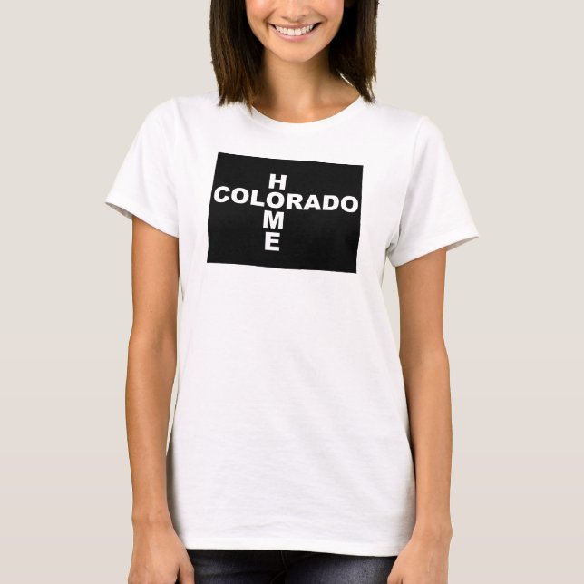 T-shirts Colorado Maison Loin de l'État (Devant)