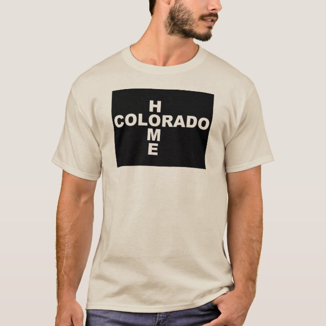 T-shirts Colorado Maison Loin de l'État (Devant)