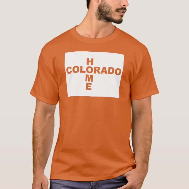 T-shirts Colorado Maison Loin de l'État (Devant)