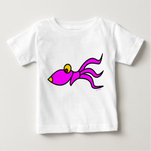 t-shirts comiques de poulpe