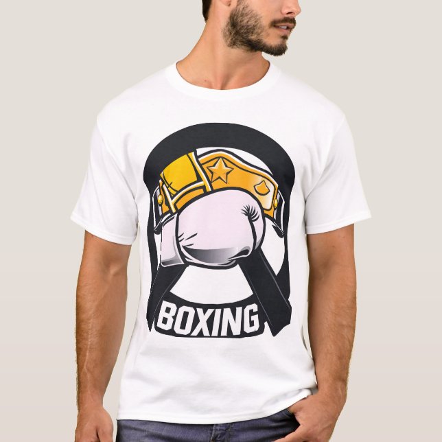 T-Shirts Conception Boxe (Devant)