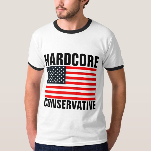 T-shirts CONSERVATEURS HARDCORE (Devant)