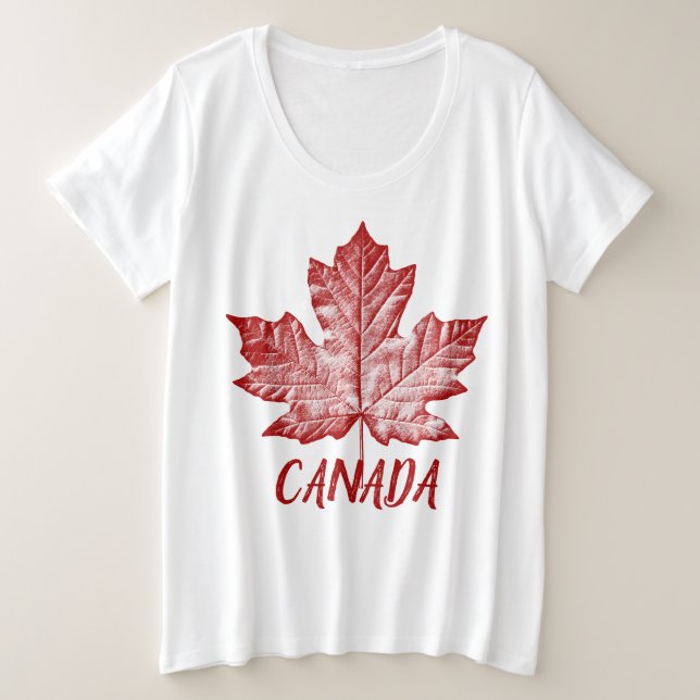 T-shirts Cool Canada pour femmes (Design devant)