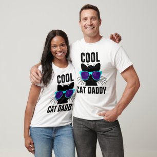 T-shirts cool CAT DAD, DADDY