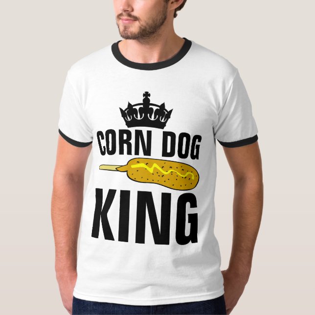 T-shirts CORN DOG KING (Devant)