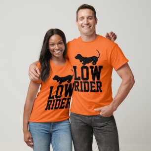 T-shirts DACHSHUND LOW RIDER