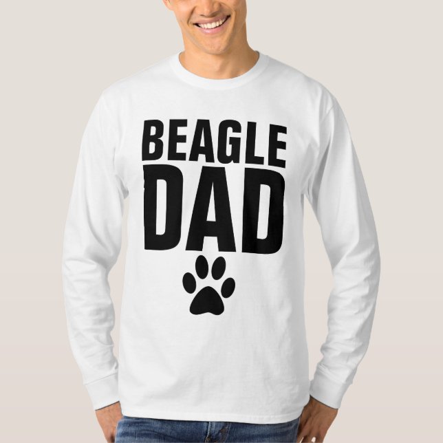 T-shirts DAD beagles (Devant)