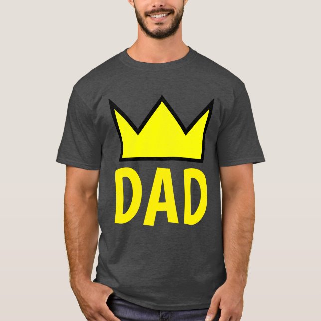 T-shirts DAD (KING) (Devant)