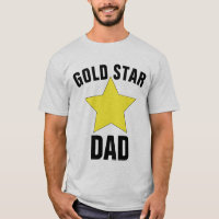 T-Shirts DAD STAR OR, père du soldat tombé