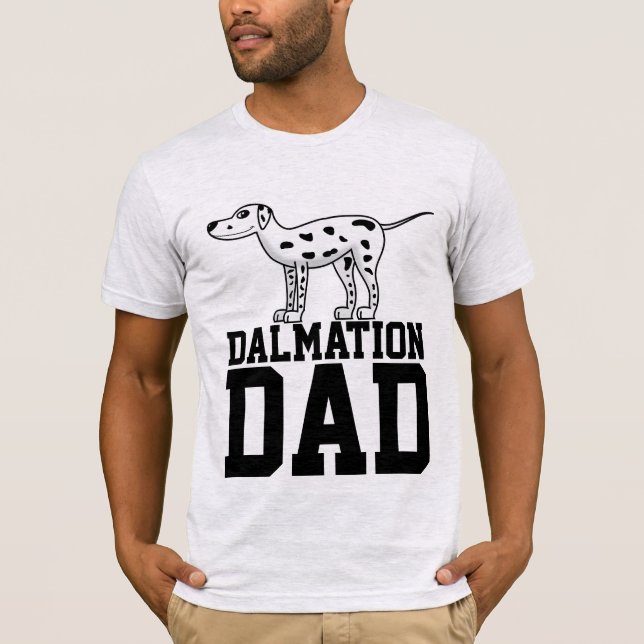 T-shirts DALMATION CHIEN DAD (Devant)