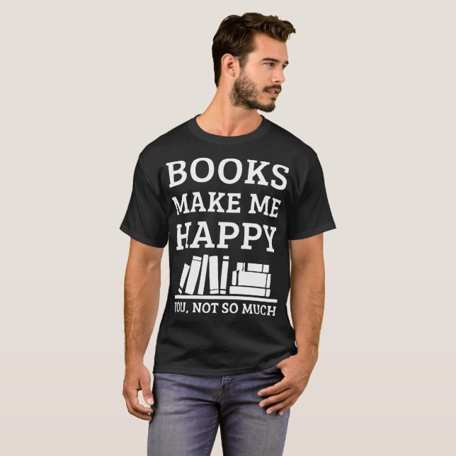 T-shirts d'amoureux des livres - T-shirts de livre (Devant entier)