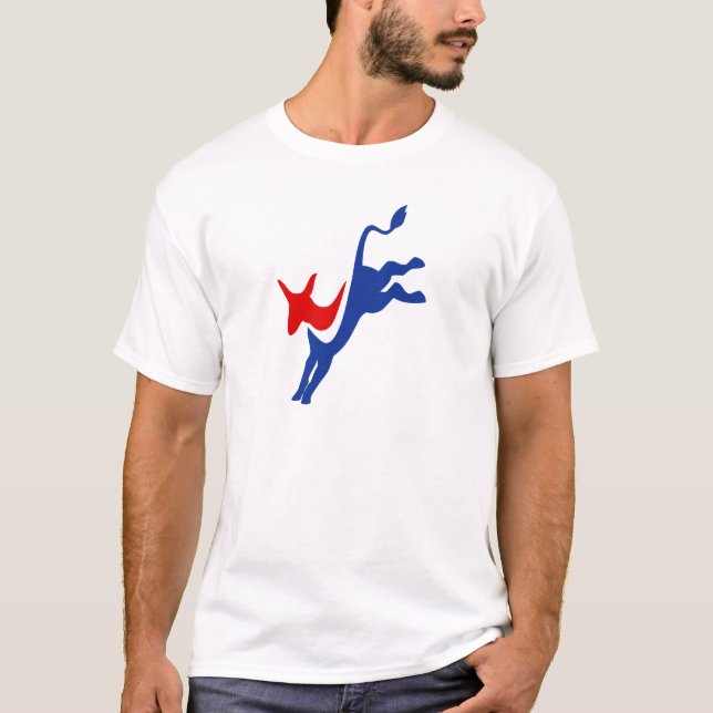 T-shirts d'âne de Démocrate (Devant)