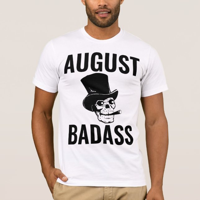 T-shirts D'ANNIVERSAIRE D'AOÛT POUR HOMME (Devant)