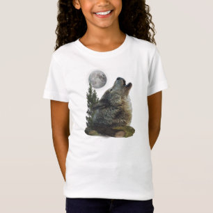 T-shirts d'art de loup