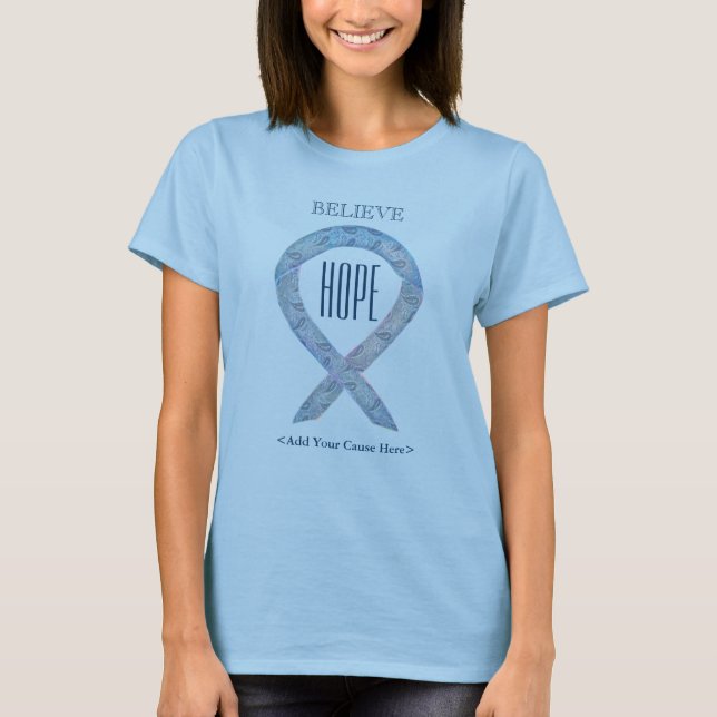 T-shirts d'art pour la sensibilisation aux maladie (Devant)