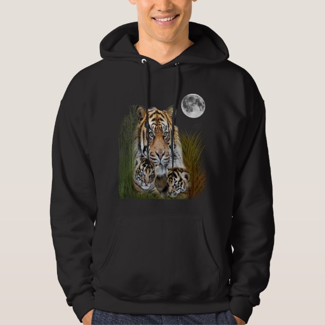 T-shirts d'art tigre (Devant)