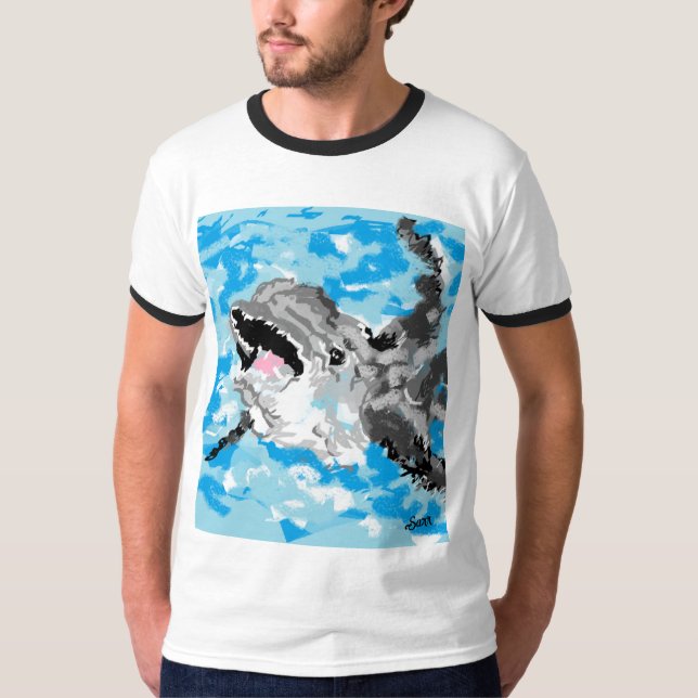 T-shirts : Dauphin En Jeu (Devant)
