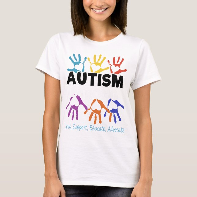T-shirts d'autisme (Devant)