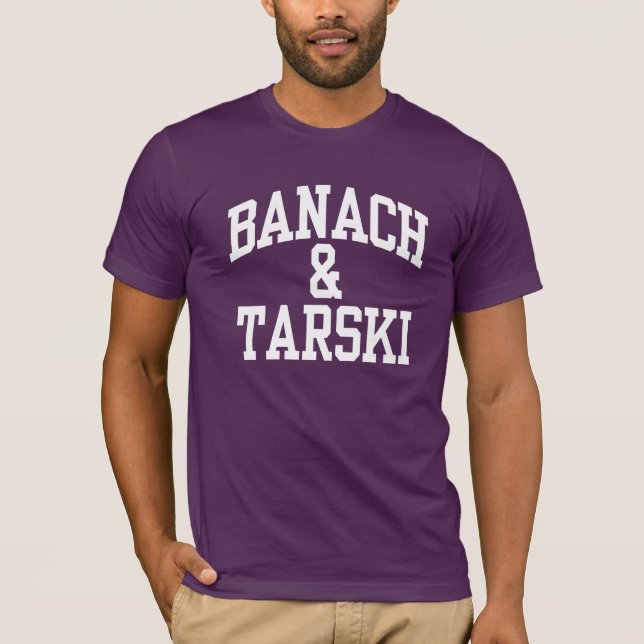 T-shirts de Banach et de Tarski (Devant)