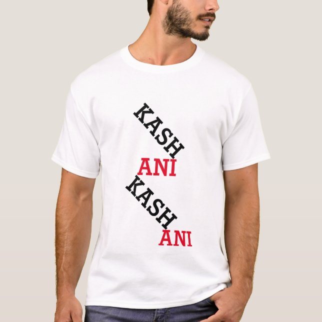 T-SHIRTS DE BASE Kashani (Devant)