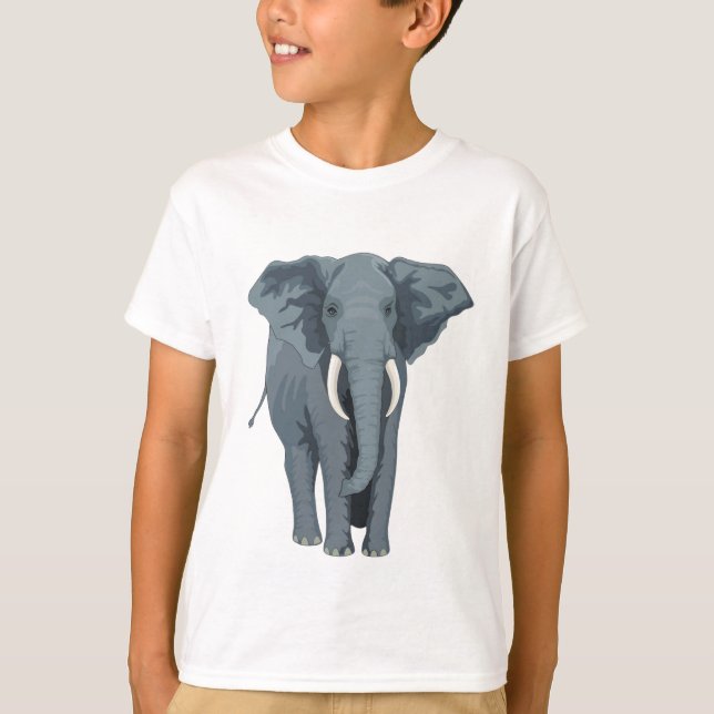 T-shirts de base pour enfants - Tri-Blend T-shirt  (Devant)