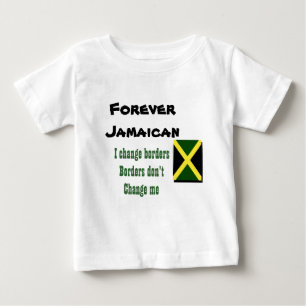 T-shirts de bébé de la Jamaïque