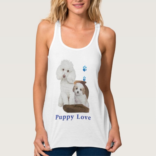 t-shirts de caniche (Devant)