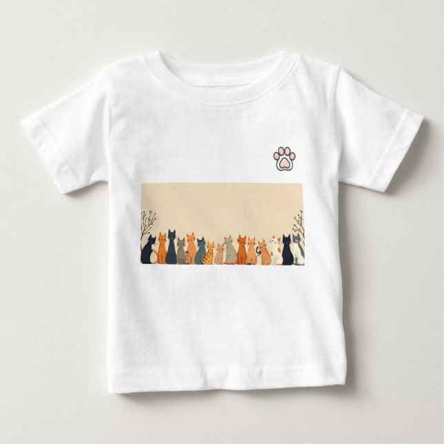 T-shirts de chat (Devant)