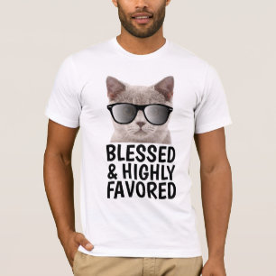 T-shirts de chats chrétiens, BÉNÉFICIÉS ET HAUTEME
