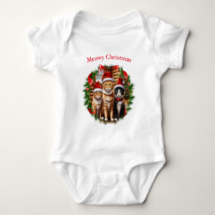 T-shirts de chats Noël