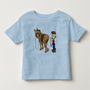 T-shirts de cheval d'enfants et cadeaux de cheval