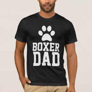 T-SHIRTS DE CHIEN BOXER CHIEN DAD