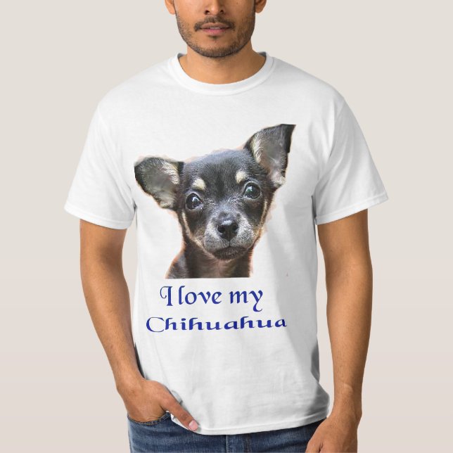 T-shirts de chien Chihuahua (Devant)