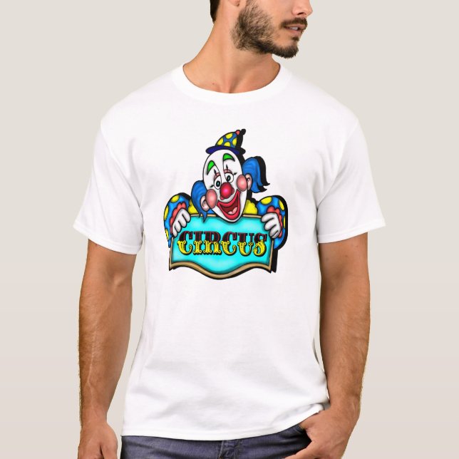 T-shirts de clown de cirque (Devant)